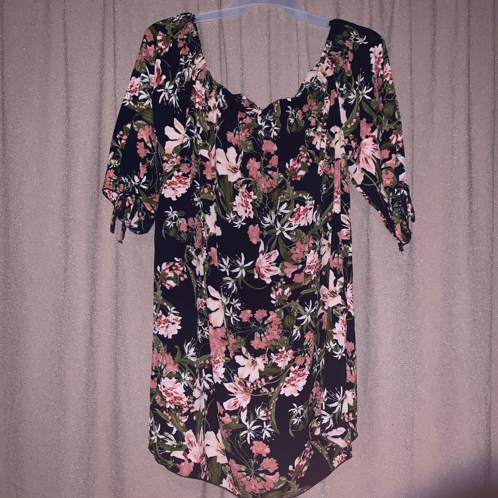 Blue Floral Dress